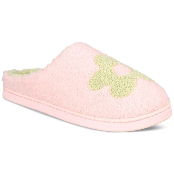 Women's Flower Power Closed-Toe Slippers - Picture 1 of 5